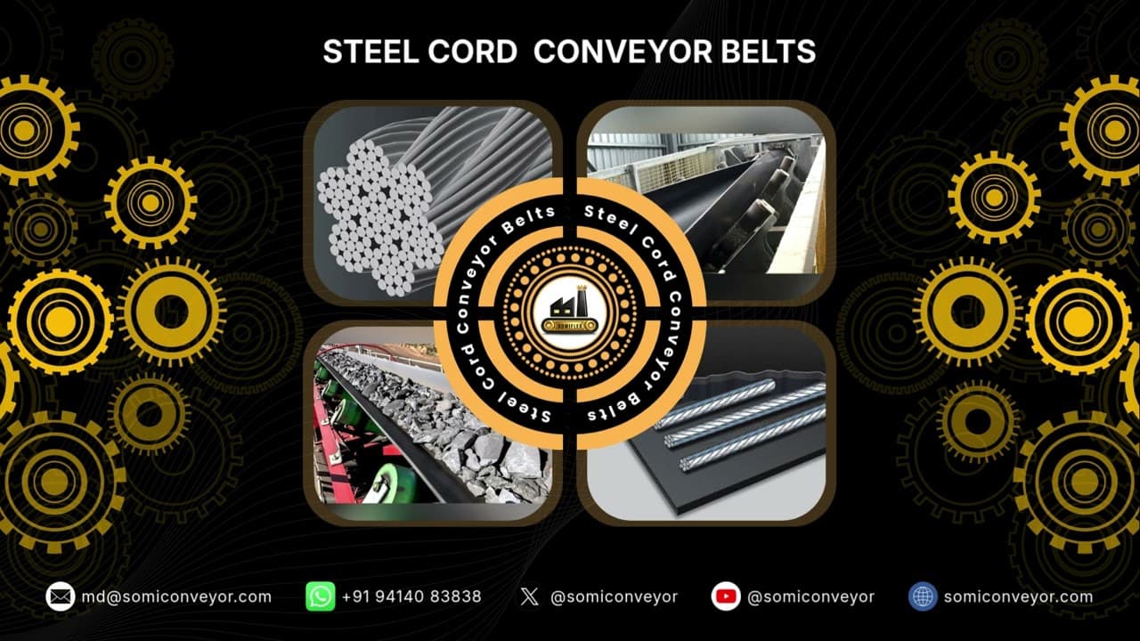 Steel Cord Conveyor Belts | High-Tensile Belt Solutions