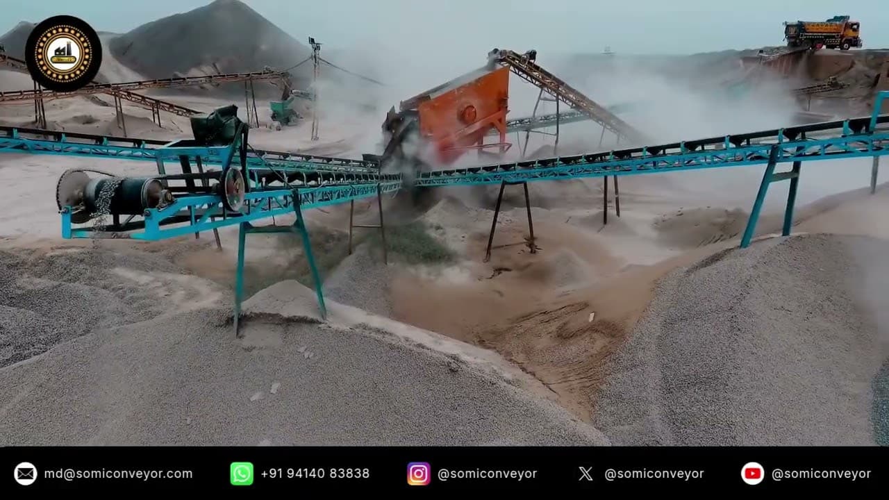 Conveyor Belts in Motion | Material Handling