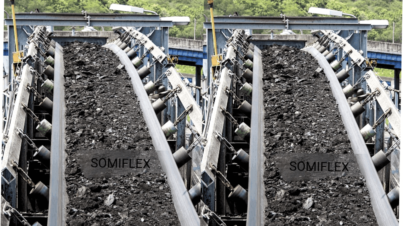 Industrial Fire Resistant Conveyor Belt – FR Grade