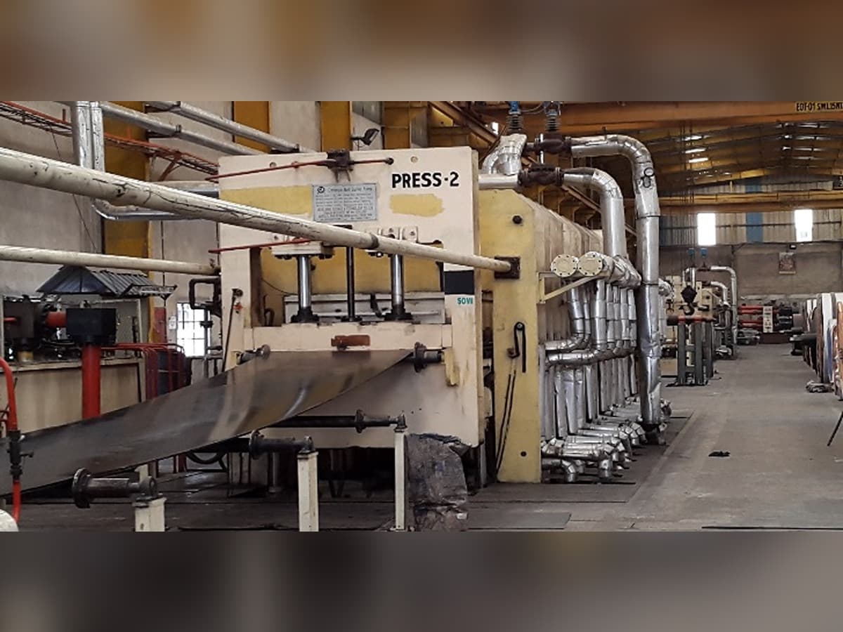 Curing Press Control System