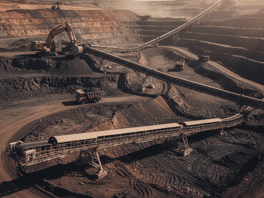 Mining Industry conveyor belts