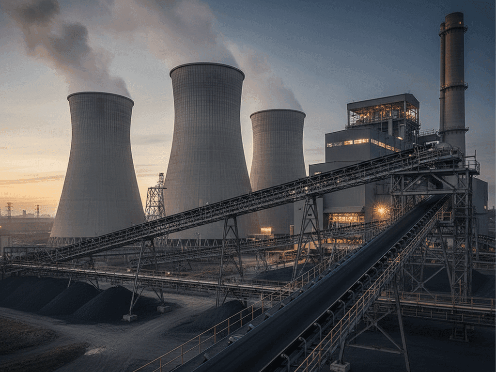 Power Plants conveyor belts